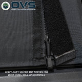 Explorer Soft Shell for 2019-2026 GM 1500 5.8 ft Bed - Black Canvas with Aluminum Frame Zipper