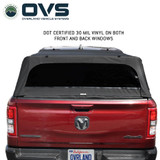 Explorer Soft Shell for 2019-2026 RAM 1500 5.7 ft Bed - Black Canvas with Aluminum Frame Rear Closed