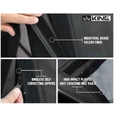 14011235 King 4WD Premium Replacement Soft Top, Black Diamond With Tinted Windows, Jeep YJ 1987-1995 Wrangler