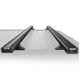 Pro Crossbars with End Caps and Brackets - Sold in Pairs