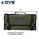 Rolled Bag First Aid - #16 Waxed Canvas Universal Back