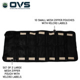 Rolled Bag First Aid - #16 Waxed Canvas Universal Pockets