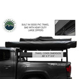 Nomadic Awning 270 Degree - Driver Side Dark Gray Awning With Black Cover travel cover