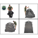 OVS Portable Privacy Room with Shower, Retractable Floor and Amenity Pouches and More – Quick Set Up