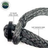 Soft Shackle 5/8" 44,500 lb. With Collar - 22" With Storage Bag knot