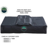 18119933 OVS TMBK 3 Person Roof Top Tent with Green Rain Fly Travel Cover