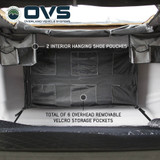 HD Bushveld 4 Person Cantilever Hard Shell Roof Top Tent Grey Body & Tan Rainfly Internal