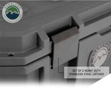 D.B.S. - Dark Grey 53 QT Dry Box with Drain, and Bottle Opener latch