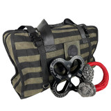 Large Recovery Bag with Handle & Straps - #16 Waxed Canvas Storage Hero