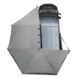 HD Nomadic 270 Degree Driver Side Awning with Bracket Kit for Mid - High Roofline Vans Top