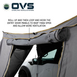 3 Piece Wall Kit - HD Nomadic 270 Degree Awning - Driver Side Rolled Up