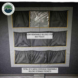 Sidewinder Aluminum Side Opening Roof Top Tent storage options