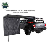 Overland Vehicle Systems Nomadic 6.5’ Awning Side Shade Wall front wall