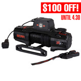 SCAR 10S - 10,000 lbs. Rated Synthetic Rope Winch