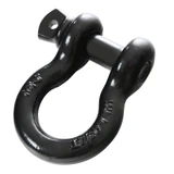 Recovery Shackle D-Ring 3/4" - 9,500 LBS Rated Black