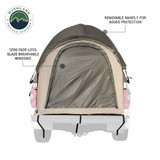 LD TACT Truck Bed Tents - Tan Body & Green Rainfly front