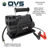 EGOI Portable Single/Dual Motor Digital Air Compressor System With Control Panel, Storage Bag, Hose & Attachments Single