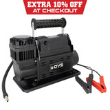 EGOI Portable Single/Dual Motor Digital Air Compressor System With Control Panel, Storage Bag, Hose & Attachments Dual