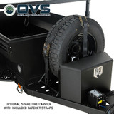 Off Road Trailer - Military Style With Full Articulating Suspension Lifestyle Tire Carrier