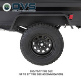 Off Road Trailer - Military Style With Full Articulating Suspension Lifestyle Wheel and Tire