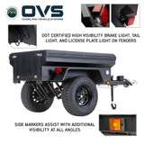 Off Road Trailer - Military Style With Full Articulating Suspension Lifestyle Lighting