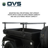 Off Road Trailer - Military Style With Full Articulating Suspension Lifestyle Tent Uprights