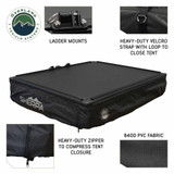 XD Sherpa Soft Shell Roof Top Tent - Grey Body & Black Rainfly Closed