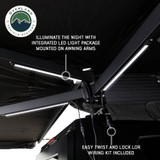 XD Nomadic 270 Degree Awning W/Lights & Black Out Lights