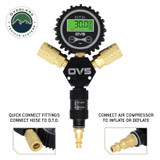 Quick Flate Tire Inflation/Deflation Systems - 2 or 4 Tire Systems Manifold