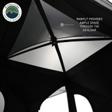 Hub Centric Ground Tent - Black Body & Grey Rainfly Skylight