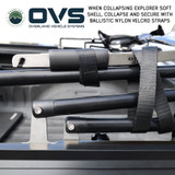 Explorer Soft Shell - Black Diamond Canvas and Aluminum Frame Strap for Security