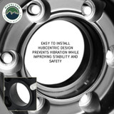 Wheel Spacer/Adapters - Sold in Pairs Hub Centric