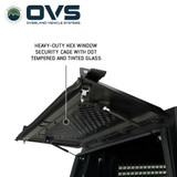 Expedition - Pro+ Truck Cap W/ Full Window Wing Doors, and 3rd Brake Light Rear Cage