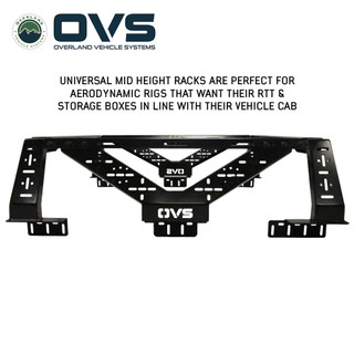 Universal Mid Height Rack for Mid-Size and Full-Size Pick-Up Trucks