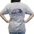 Trinity Blue Mountain Grey T-Shirt Back Woman