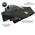 XD Nomadic 315 Degree Awning - Black Fabric and Travel Cover Top