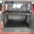 Cargo Storage Rack with Shelf and Sliding Extension for Jeeps and SUVs Seats Up