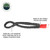 Soft Shackle 3/8" x 23" 36,000 LB. with Loop & Abrasive Sleeve &  Loop