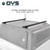 Expedition Truck Cap for 2021-2027 Ford F-150 5.5 ft & 6.5 ft Beds - Full Wing Doors & 3rd Brake Light Crossbars
