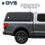 Expedition Truck Cap for 2021-2027 Ford F-150 5.5 ft & 6.5 ft Beds - Full Wing Doors & 3rd Brake Light
 Side Closed