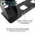 Ruff Rax 2021-2027 Rivian R1T 4.5 ft Bed Rack Modular Storage System Mounting Point