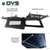 Expedition Truck Cap for 2019-2027 Ram 1500 5.7 ft Bed (New Body) - Full Wing Doors 3 Quarter Open
