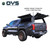 Expedition Truck Cap for 2024-2027 Toyota Tacoma 5 ft & 6 ft Beds - Full Wing Doors & 3rd Brake Light Open
