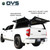 Expedition Truck Cap for 2007-2021 Toyota Tundra 5.5 ft Bed - Full Wing Doors 3 Quarter Open
