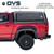 Expedition Truck Cap for 2015-2022 Chevy Colorado / GMC Canyon 5.5 ft Bed - Full Wing Doors Side Closed