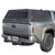 Explorer Soft Shell for 2024-2026 Toyota Tacoma 5 ft Bed - Black Canvas with Aluminum Frame 3 Quarter