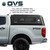 Expedition Pro+ Truck Cap for 2019-2023 Ford Ranger 5 ft Bed - Full Window Doors Side