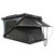 XD K2 Clam Shell Pop Up 2 Person Aluminum Hard Shell Roof Top Tent, Blue Body & Black Rainfly 3 Quarter