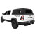 Expedition Pro+ Truck Cap for 2019-2027 RAM 1500 5.7 ft Bed - Full Window Doors 3 Quarter
