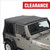 14010235 King 4WD Premium Replacement Soft Top Without Upper Doors, Black Diamond With Tinted Windows, Jeep Wrangler TJ 1997-2006